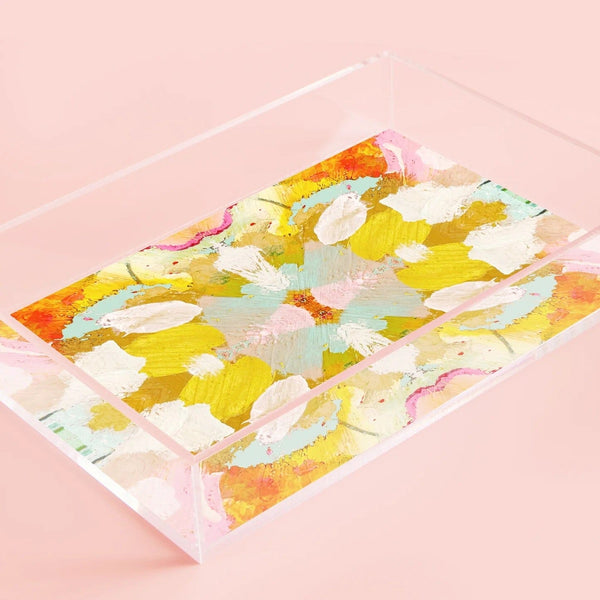 Marigold Small Acrylic Tray