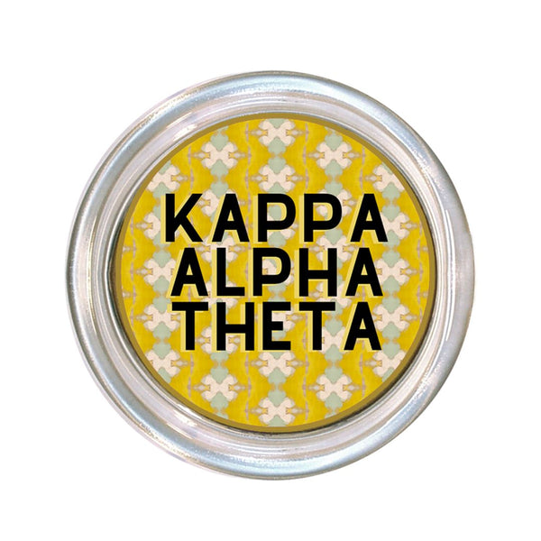 Kappa Alpha Theta Large Glass Coaster