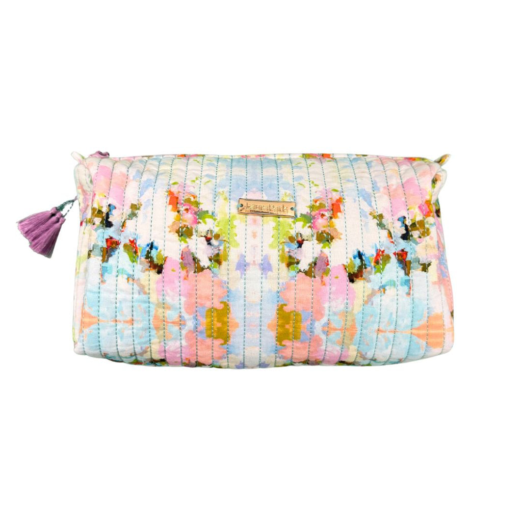Brooks Avenue Large Cosmetic Bag | Laura Park