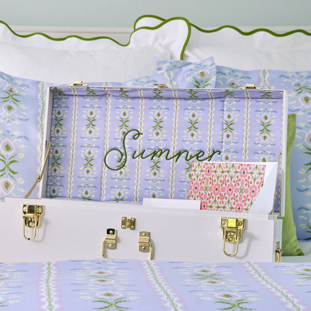 Laura Park x Petite Keep Rosemary Stripe Lavender Trunk