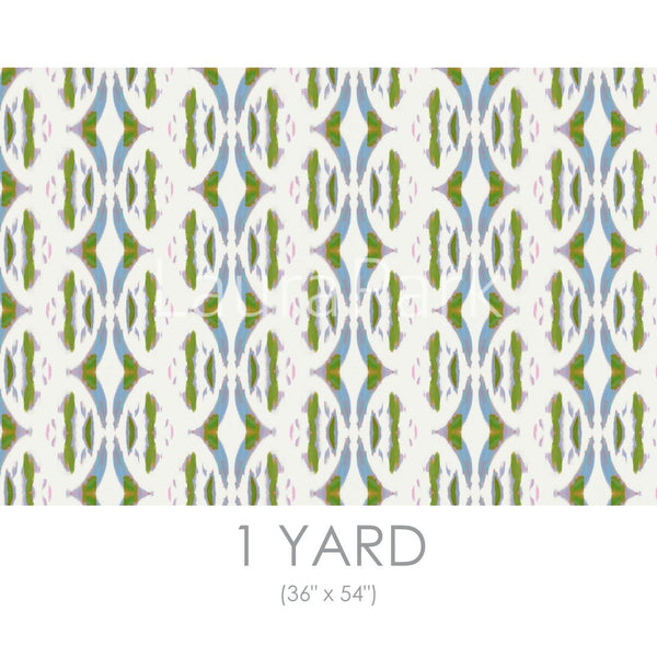 Tea Time Violet Fabric by the Yard