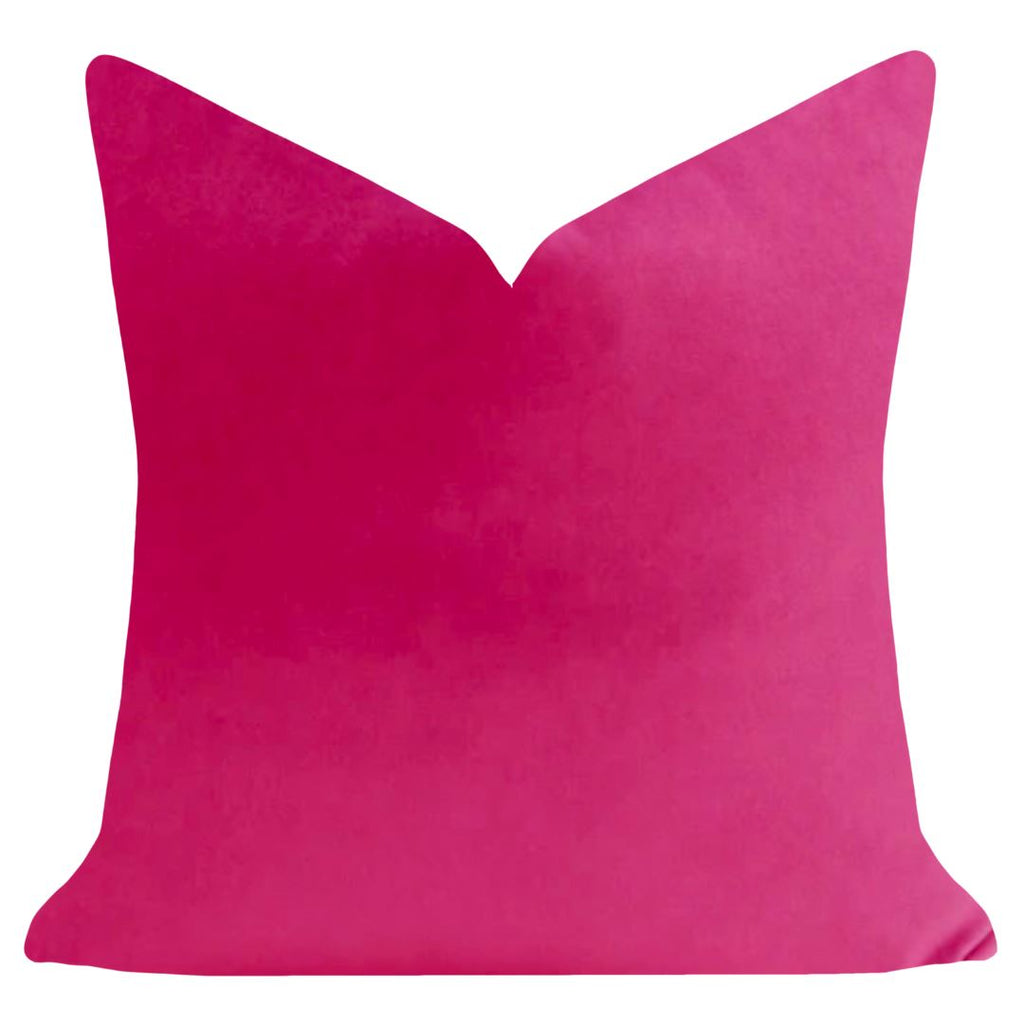 Hot pink throw pillow discount