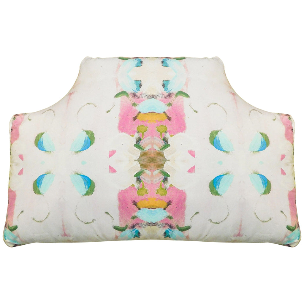The Headboard Pillow® - Monet's Garden Pink Twin XL