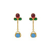 Pieces x Laura Park, The Hamptons Earrings - Blue