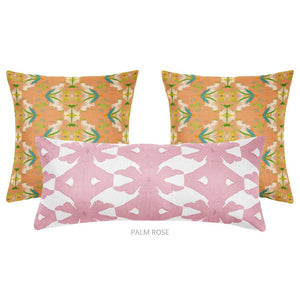 English Garden Orange 26x26 Pillow