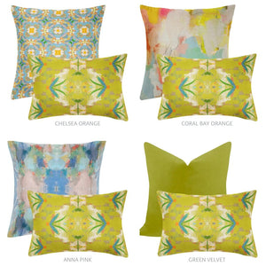 English Garden Citron 14x20 Pillow