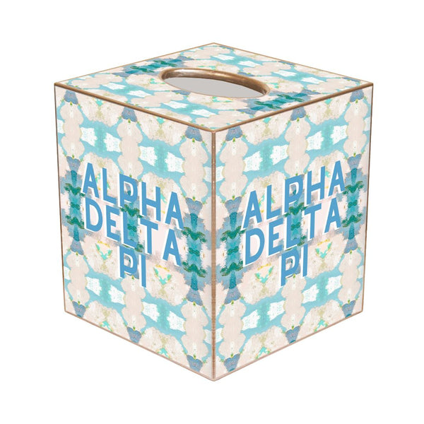 Alpha Delta Pi Tissue Box Cover