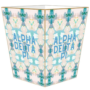 Alpha Delta Pi Waste Basket