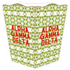 Alpha Gamma Delta Waste Basket