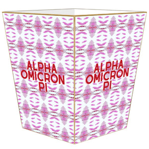 Alpha Omnicron Pi Waste Basket