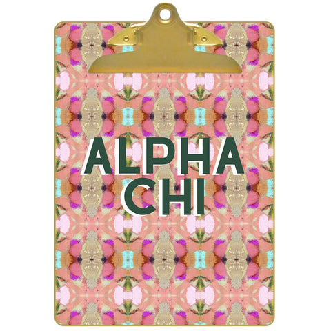 Alpha Chi Clipboard