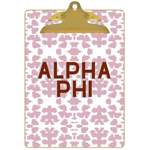 Alpha Phi Clipboard