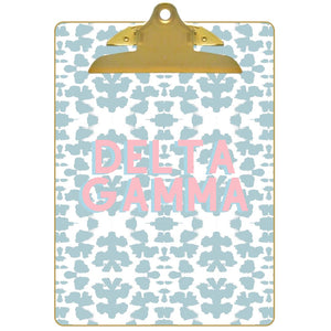 Delta Gamma Clipboard