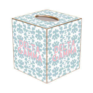 Delta Gamma Tissue Box Cover