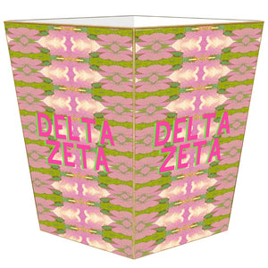 Delta Zeta Waste Basket