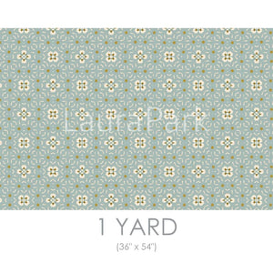 Dorset Garden Gray Fabric by the Yard