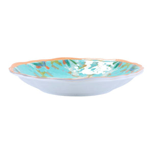 English Garden Turquoise Melamine