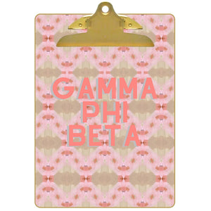 Gamma Phi Beta Clipboard