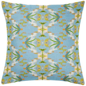 English Garden Blue 26x26 Pillow