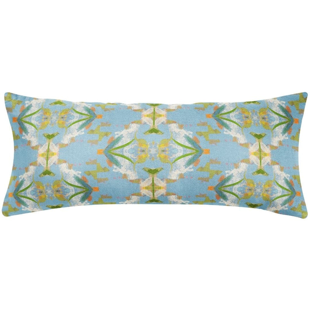 English Garden Blue 14x36 Pillow