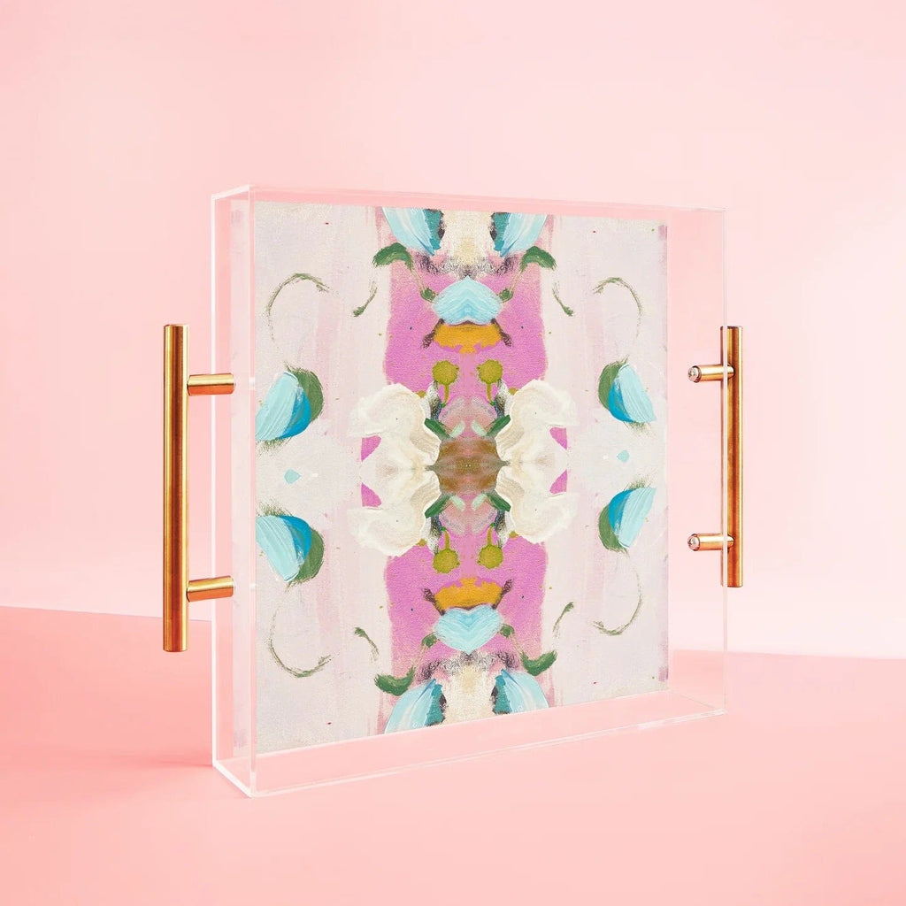 Maya Pink Acrylic Tray