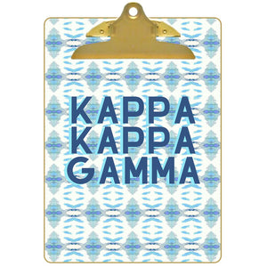 Kappa Kappa Gamma Clipboard