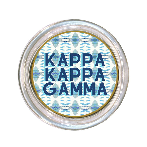 Kappa Kappa Gamma Large Glass Coaster
