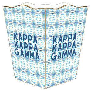 Kappa Kappa Gamma Waste Basket