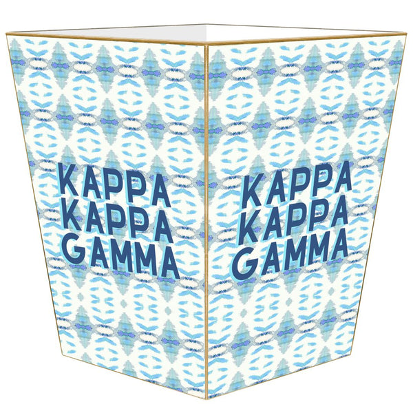 Kappa Kappa Gamma Waste Basket