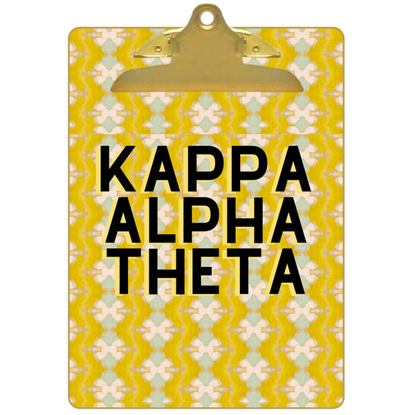 Kappa Alpha Theta Clipboard