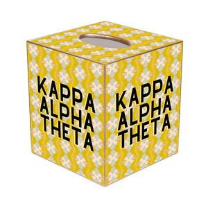 Kappa Alpha Theta Tissue Box Cover