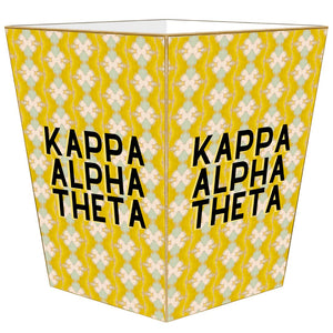 Kappa Alpha Theta Waste Basket