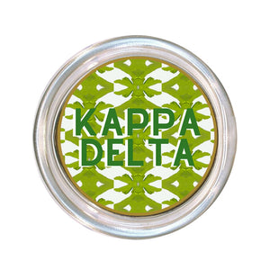 Kappa Delta Glass Coaster