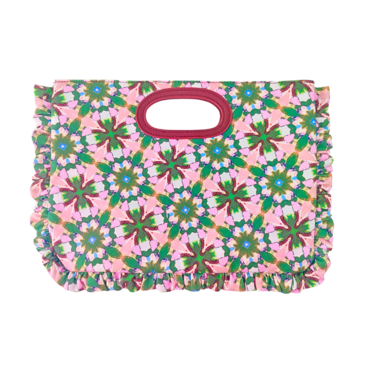 The "Parham" Pouch Bag, Lady Di Green Laura Park