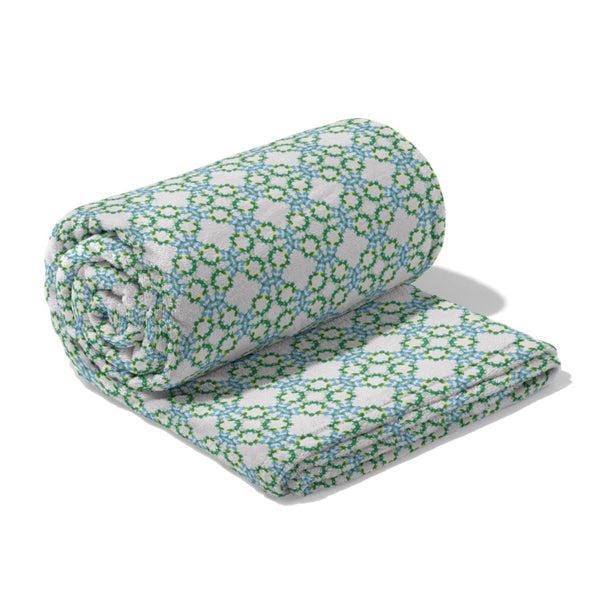 Ski Bunny Fleece Blanket | Laura Park