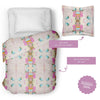 Monet's Garden Pink Dorm Bedding Set, Twin XL