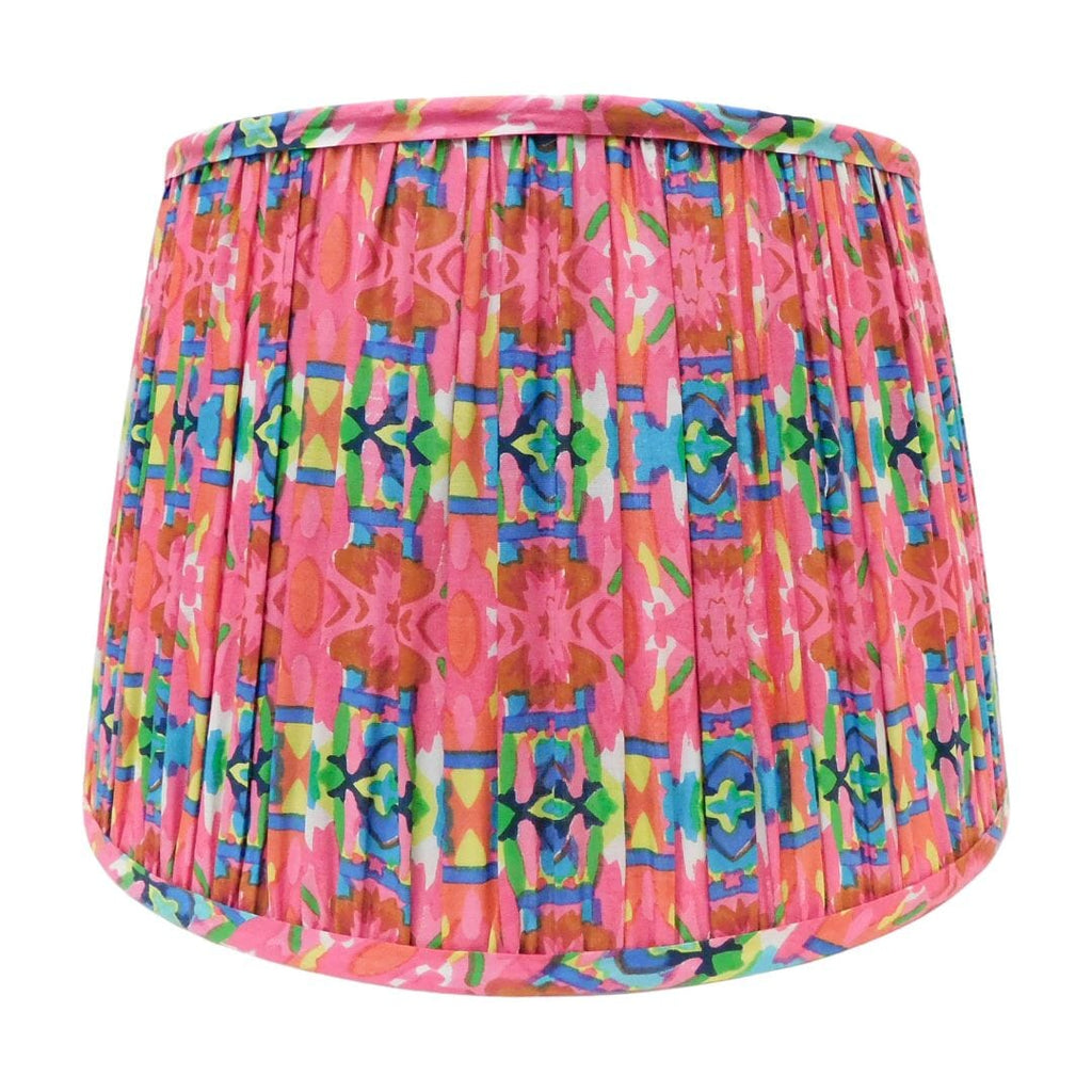 Pink Paradise Pleated Lamp Shade
