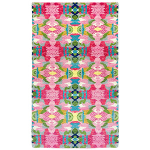 Pink Paradise Hand Knotted Wool Rug