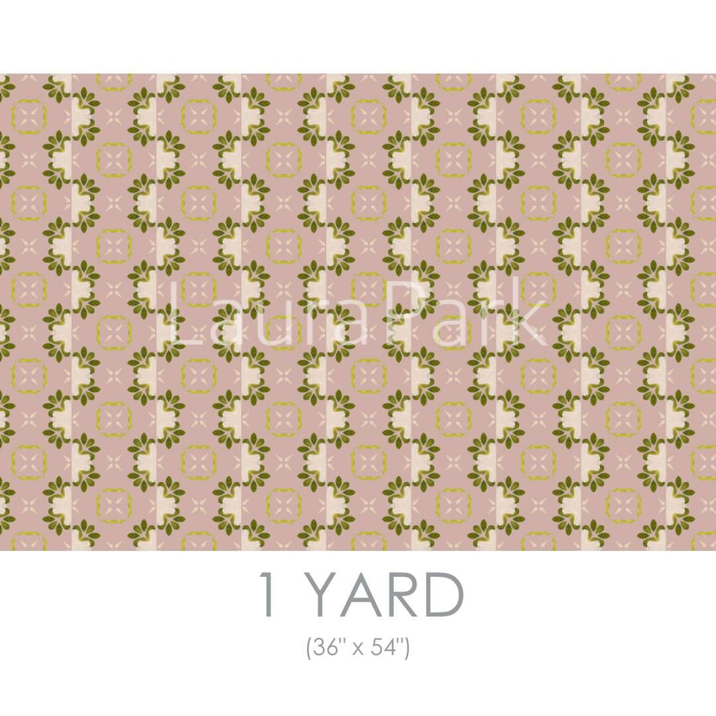 Primrose Mauve Fabric by the Yard