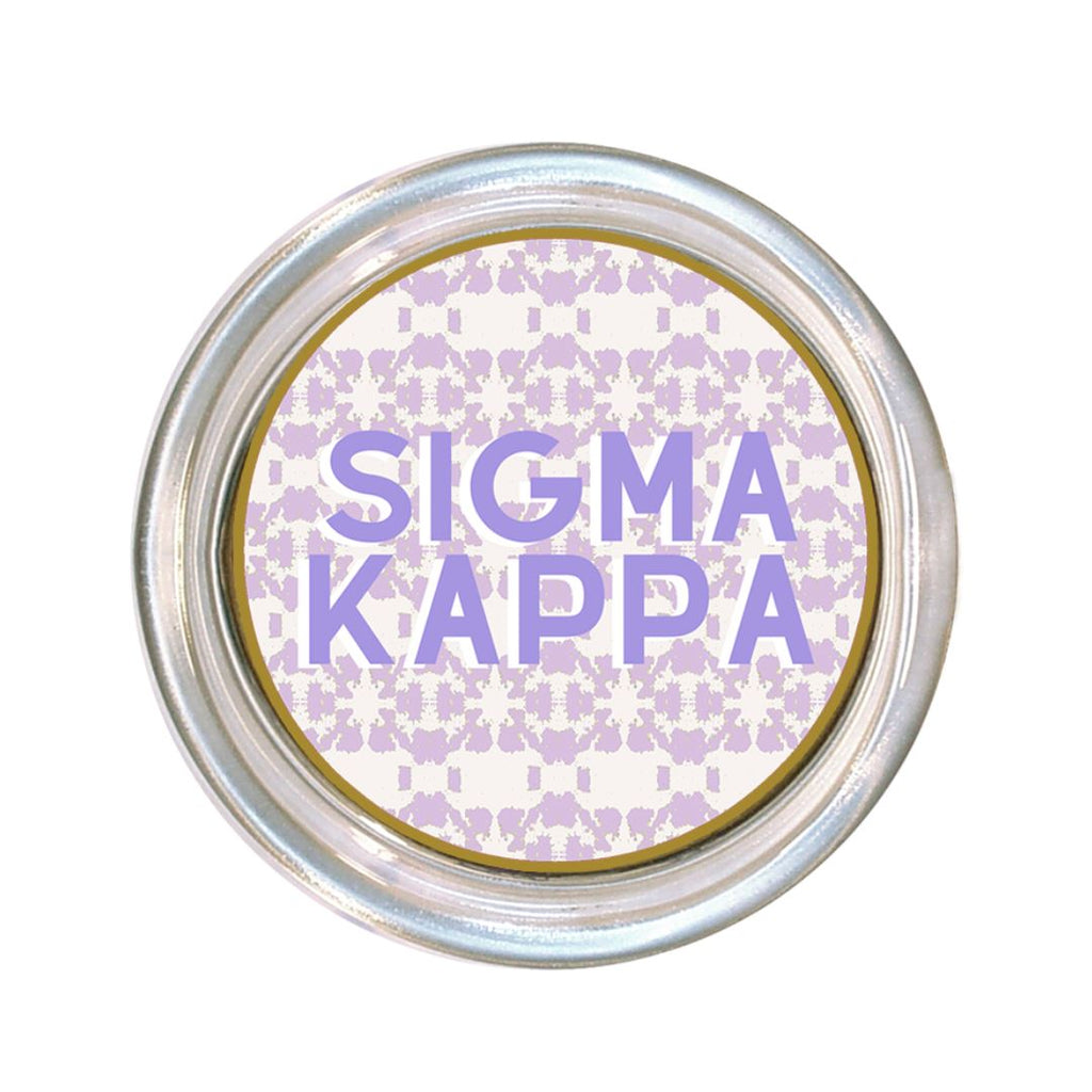 Sigma Kappa Large Glass Coaster