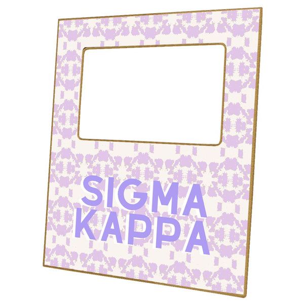 Sigma Kappa 4" x 6" Picture Frame