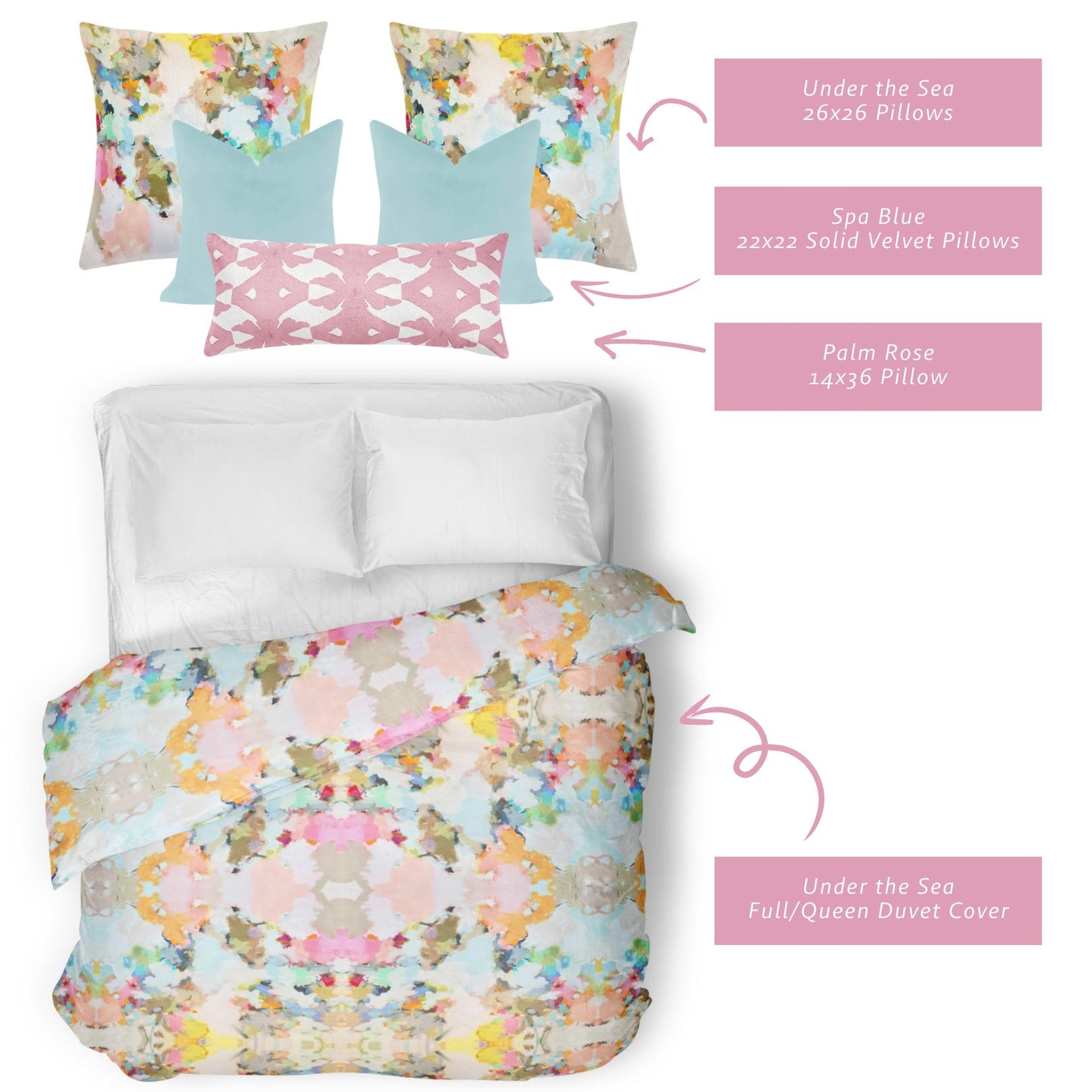 Under the Sea Duvet Cover– Laura Park