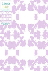 Mosaic Lavender Wallpaper