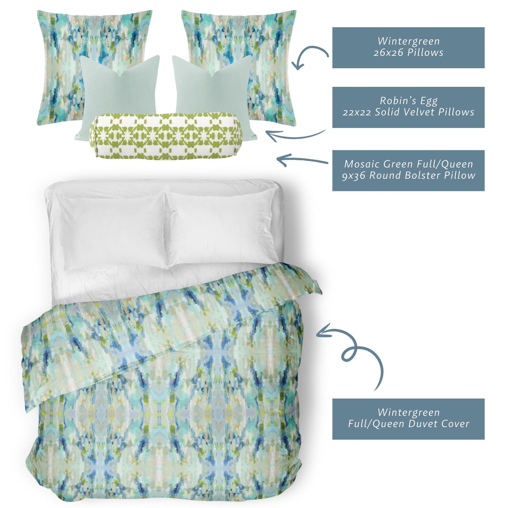 Wintergreen Duvet Cover Laura Park