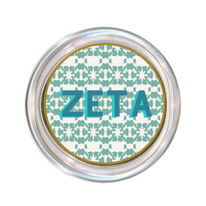 Zeta Large Glass Coaster