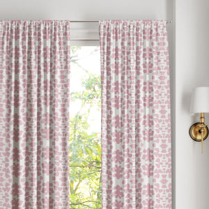 Chintz Rose Curtain Panel