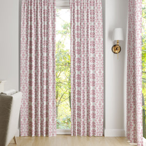 Chintz Rose Curtain Panel