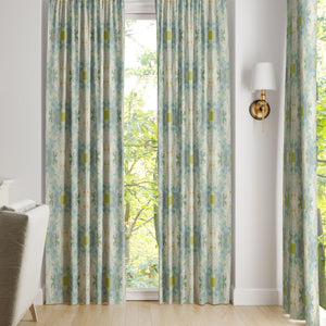 Coral Bay Green Curtain Panel