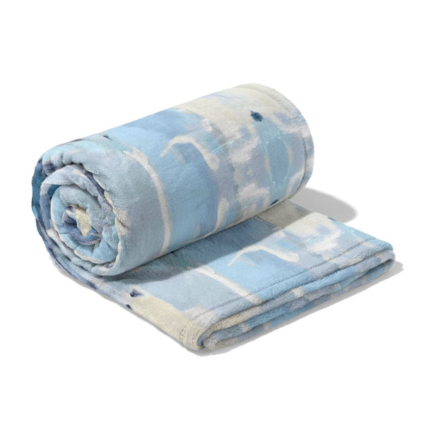 Ocean Breeze Fleece Blanket | Laura Park