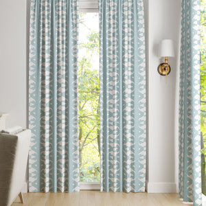 Palm Mist Curtain Panel